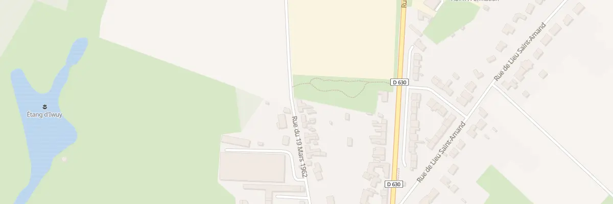 Plan du 48 Rue du 19 Mars 1962 à Iwuy