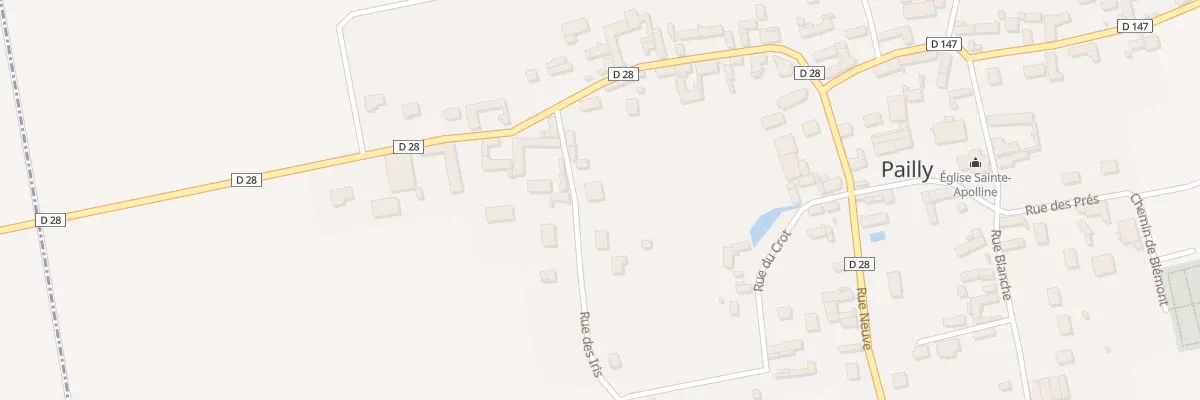 Plan du 3A Rue des Iris à Pailly