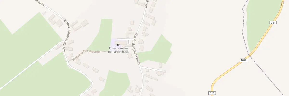 Plan du 257 Rue Emile d’Herbometz à Tilloy-lez-Marchiennes