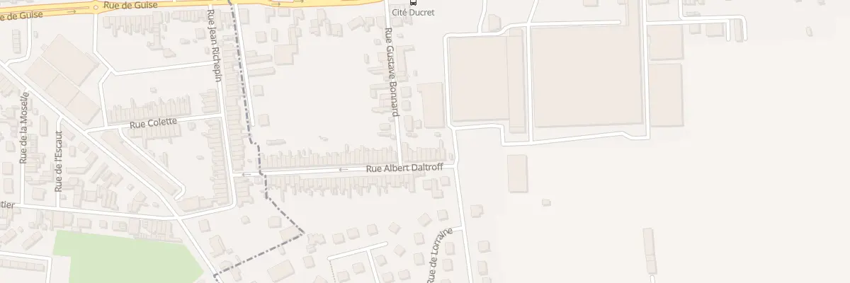 Plan du 177 Rue Albert Daltroff à Harly