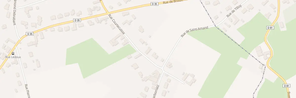 Plan du 64 Rue Courtecuisse à Tilloy-lez-Marchiennes