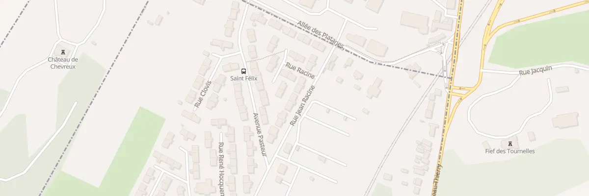 Plan du 30 Rue Racine à Courmelles