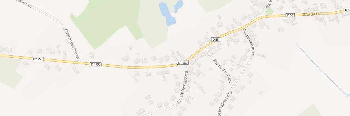 Plan du 2 Rue du Rond d’Orléans à Barisis-aux-Bois