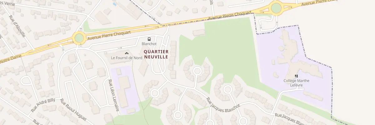Plan du 33 Rue Jacques Blanchot à Saint-Quentin