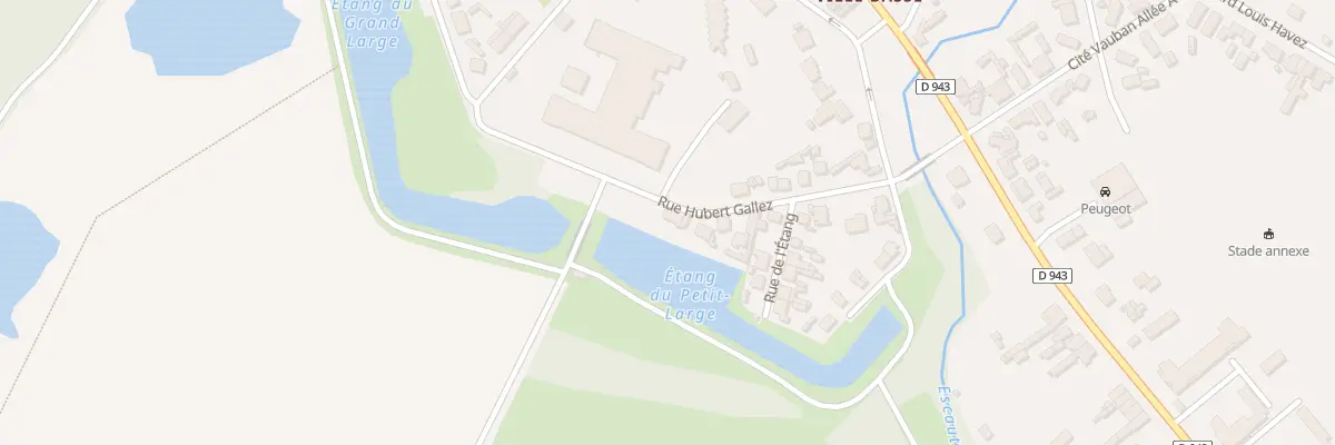 Plan du 632 Rue Hubert Gallez à Bouchain