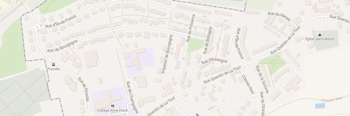 Plan du 81 Rue de Provence à Harly