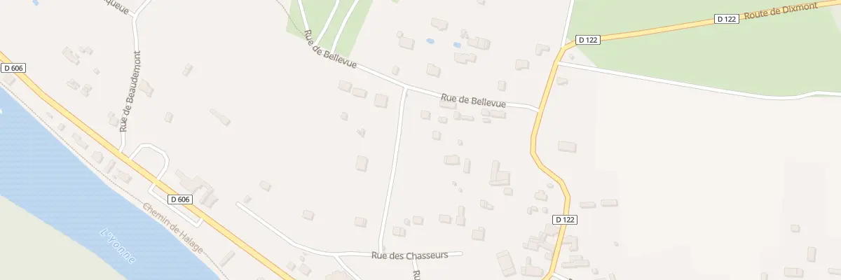 Plan du 9 Rue de Bellevue à Armeau