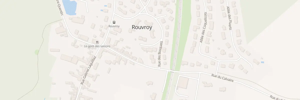 Plan du 6 Rue des Bosquets à Rouvroy