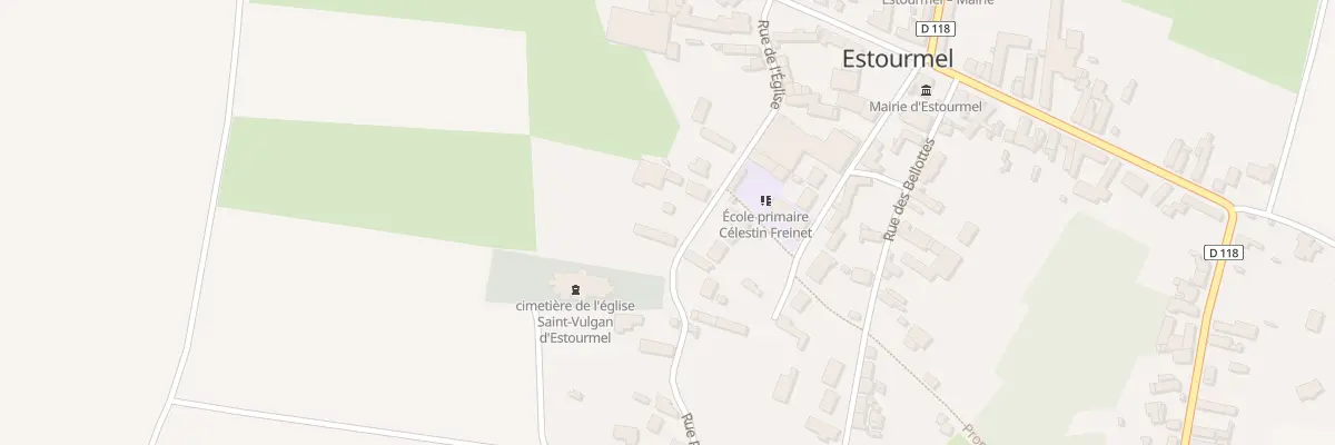 Plan du 16 Rue de l’Eglise à Estourmel