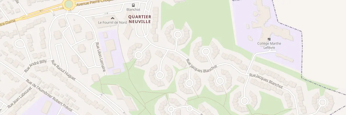 Plan du 74 Rue Jacques Blanchot à Saint-Quentin