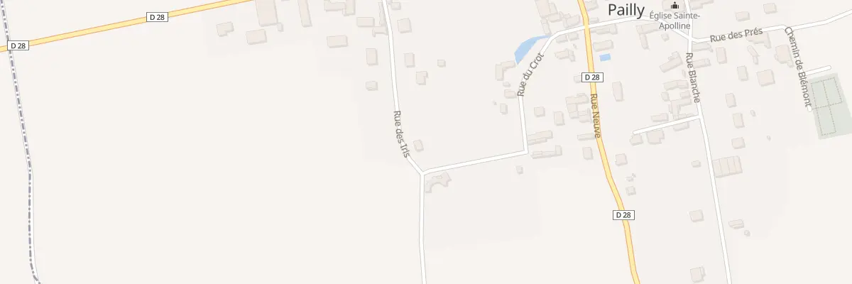 Plan du 9 Rue des Iris à Pailly
