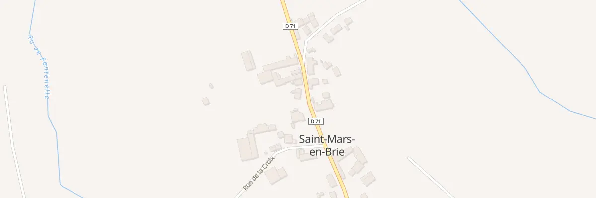 Plan du 10 Rue Saint Médard à Saint-Mars-Vieux-Maisons