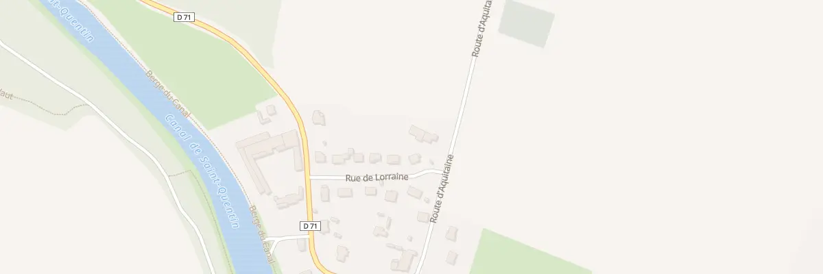 Plan du 5 Rte d’Aquitaine à Lesdins