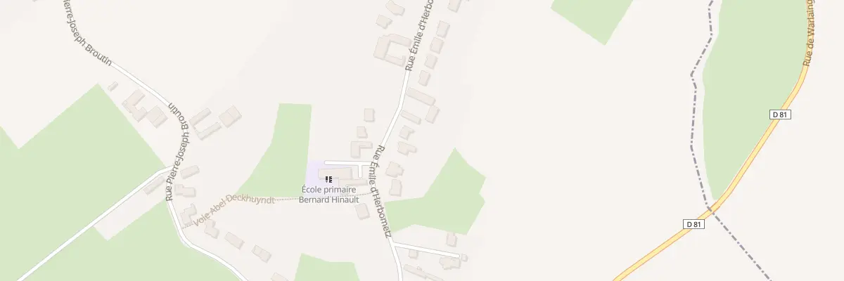 Plan du 199 Rue Emile d’Herbometz à Tilloy-lez-Marchiennes