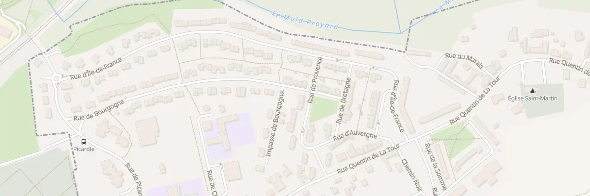 Plan du 133 Rue de Provence à Harly
