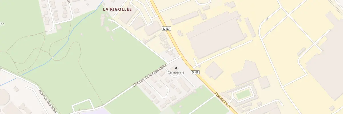 Plan du 5313 La Rigollee à Avermes