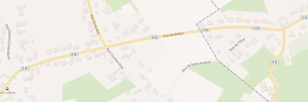 Plan du 134 Rue Courtecuisse à Tilloy-lez-Marchiennes
