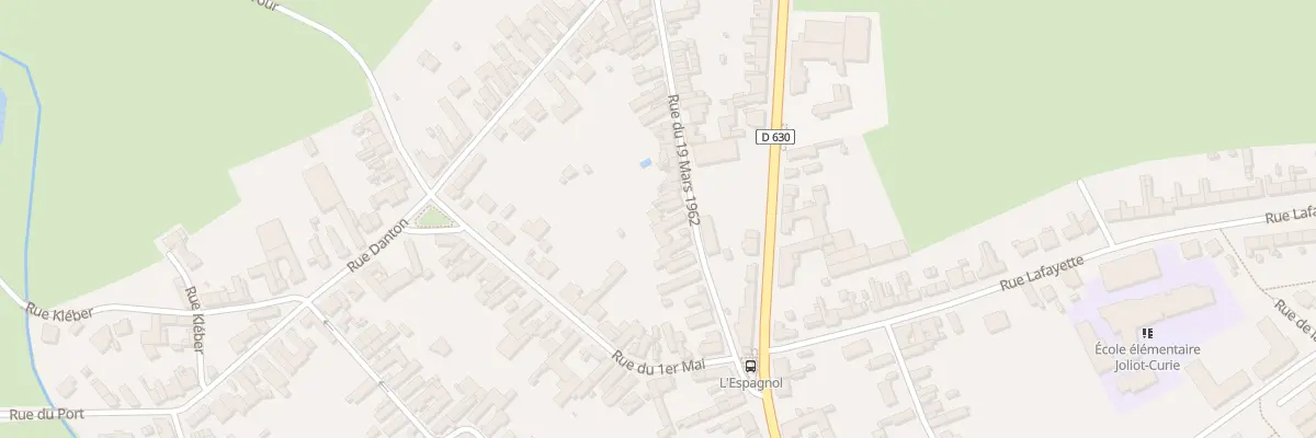 Plan du 13 Rue du 19 Mars 1962 à Iwuy