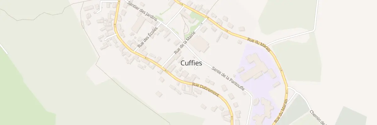 Plan du 30 Rue Dabremont à Cuffies