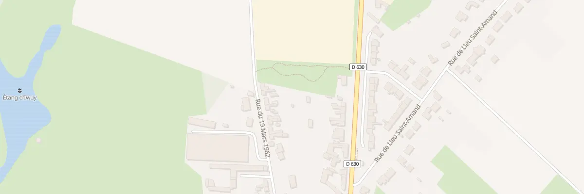 Plan du 46 Rue du 19 Mars 1962 à Iwuy