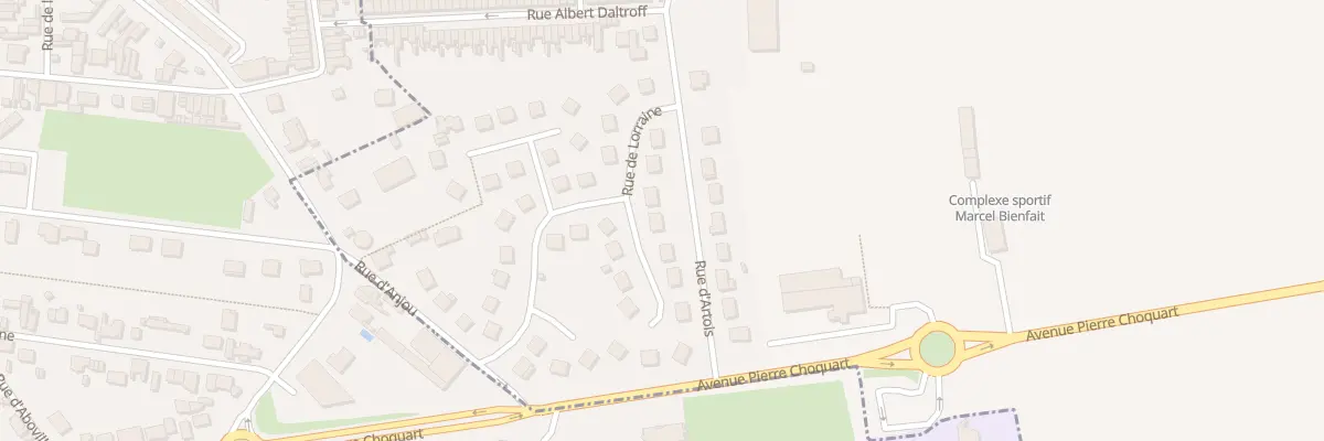 Plan du 109 Rue de Lorraine à Harly