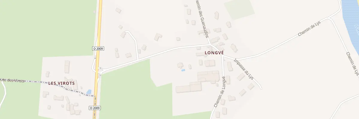 Plan du 2 Che de Longvé à Bressolles