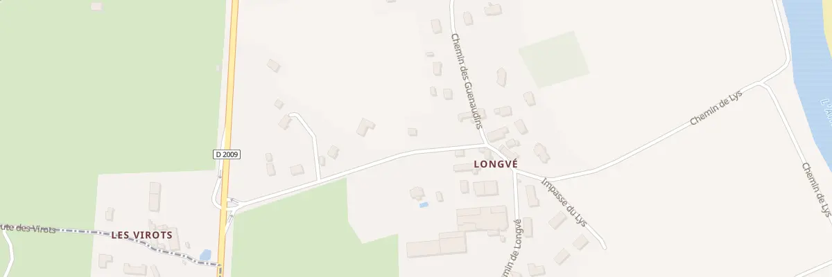 Plan du 9 Che de Longvé à Bressolles