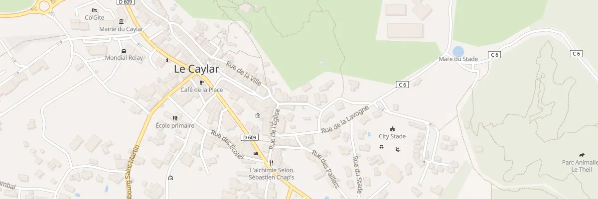 Plan du 5120 Le Village au Caylar