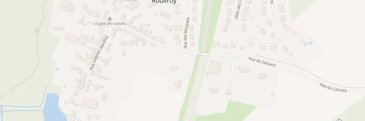 Plan du 8B Rue du Calvaire à Rouvroy