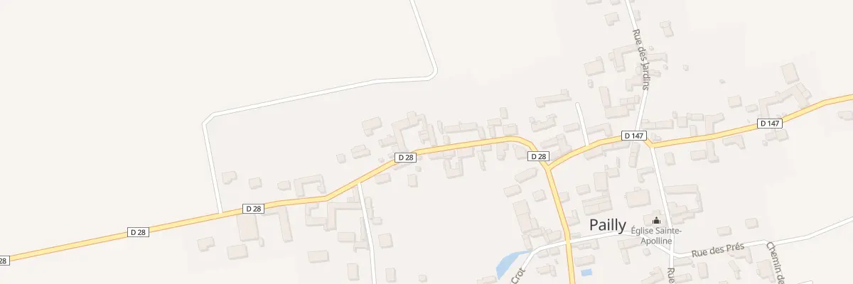 Plan du 16 Rue du Moulin à Pailly