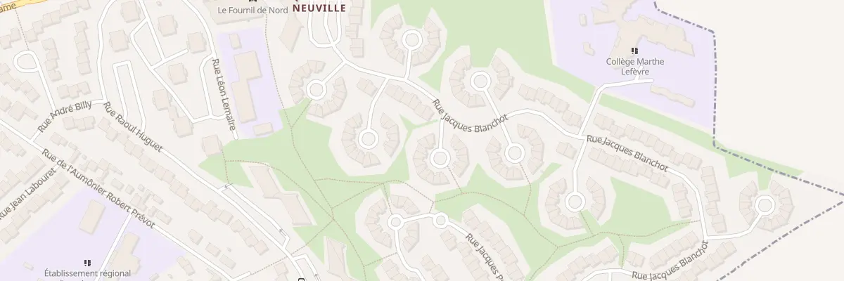 Plan du 86 Rue Jacques Blanchot à Saint-Quentin