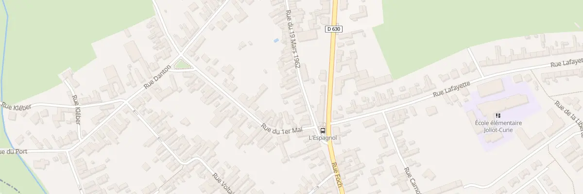 Plan du 5 Rue du 19 Mars 1962 à Iwuy
