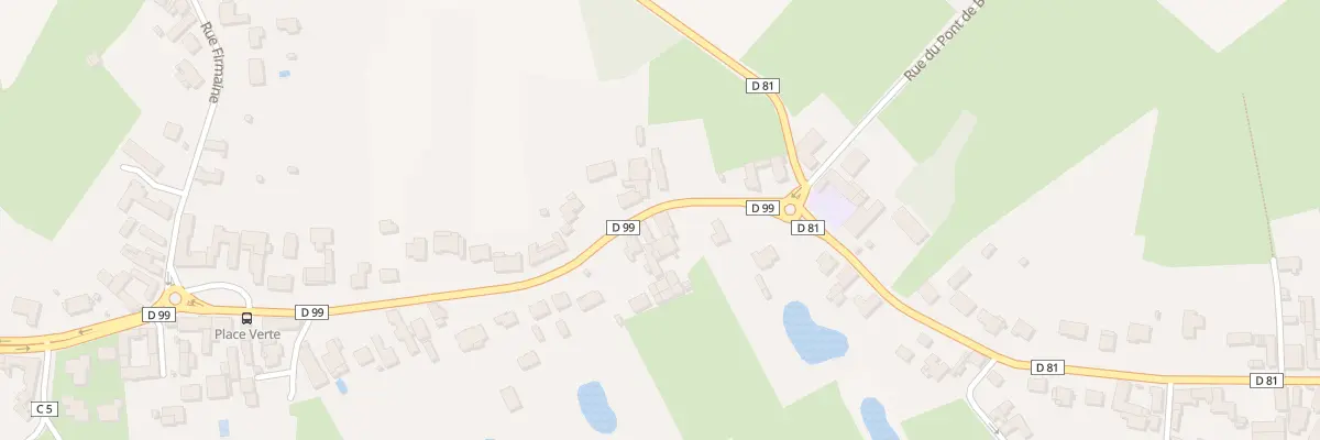 Plan du 857 Rue Grande à Warlaing