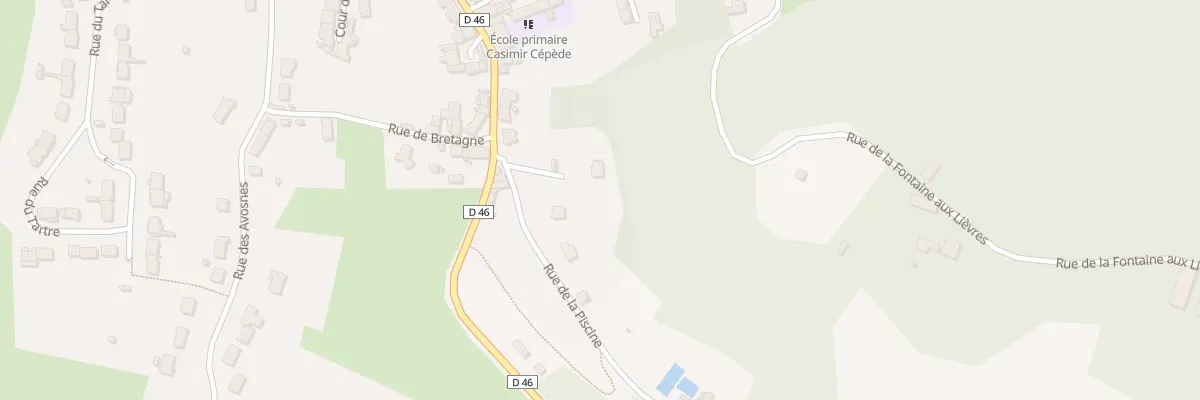 Plan du 5136 Le Champ Cobart à Bellot