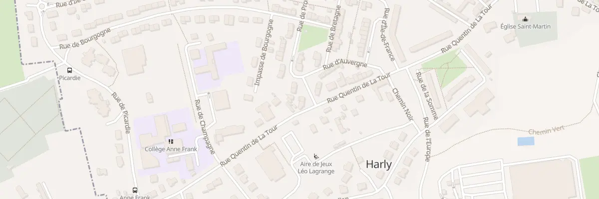Plan du 11 Rue de Provence à Harly