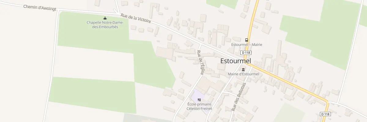 Plan du 4 Rue de l’Eglise à Estourmel