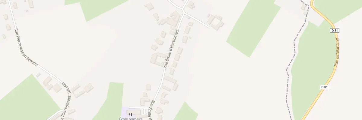 Plan du 113 Rue Emile d’Herbometz à Tilloy-lez-Marchiennes