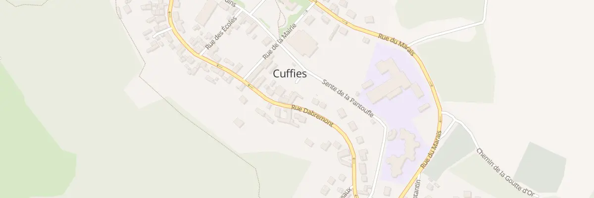 Plan du 24 Rue Dabremont à Cuffies
