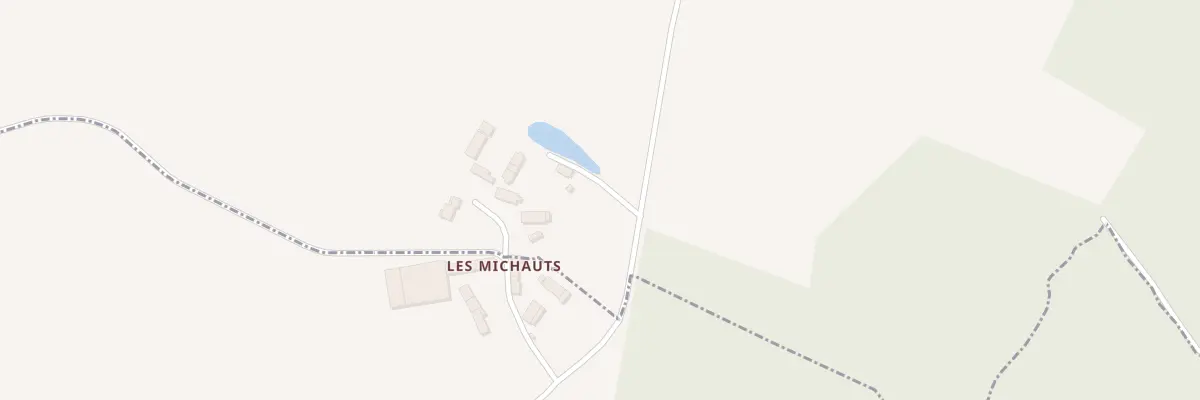 Plan du 1 Les Michauts à Lalande