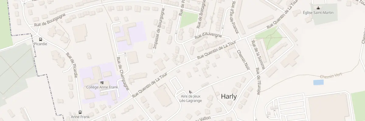Plan du 1 Rue de Provence à Harly