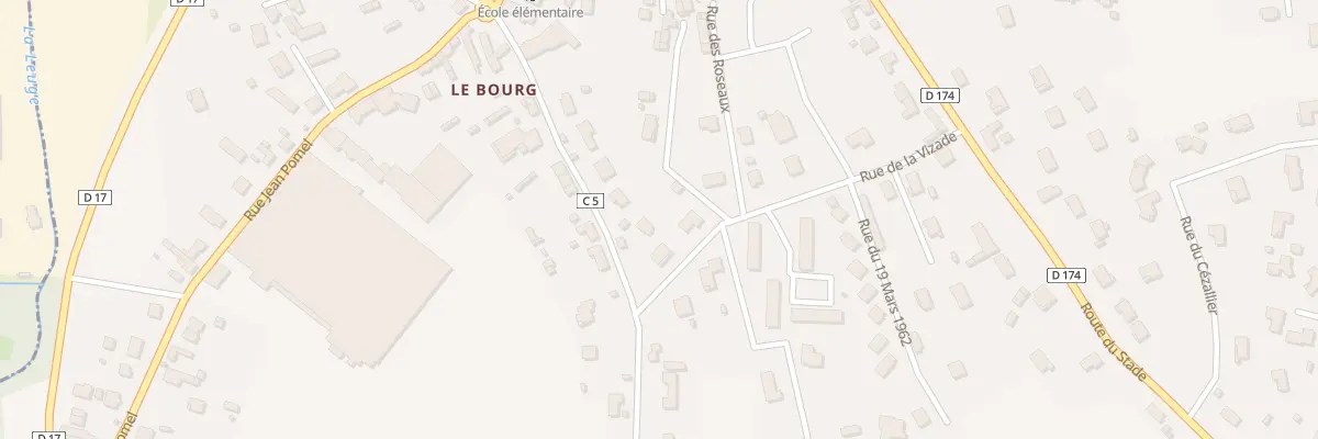 Plan du 15 Rue des Ecoles à Vergongheon