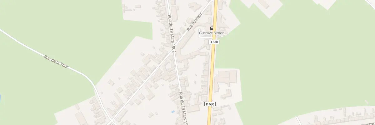 Plan du 22 Rue du 19 Mars 1962 à Iwuy