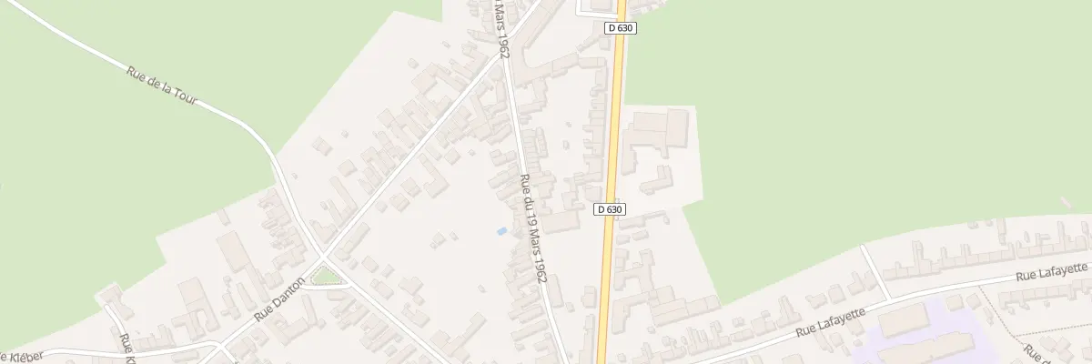 Plan du 4 Rue du 19 Mars 1962 à Iwuy