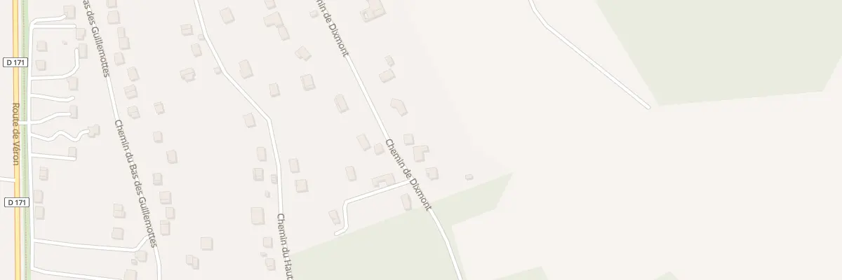 Plan du 11B Che de Dixmont à Rosoy