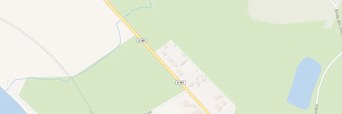 Plan du 3 Rte Departementale 981 à Béard