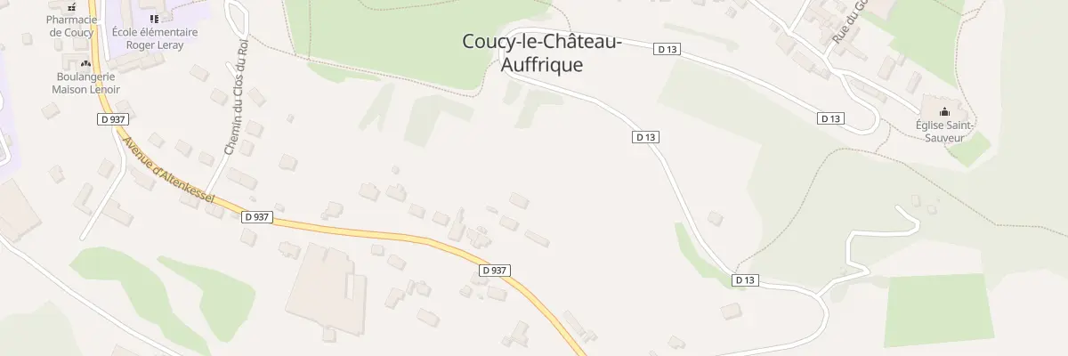 Plan du 45 Av Altenkessel à Coucy-le-Château-Auffrique