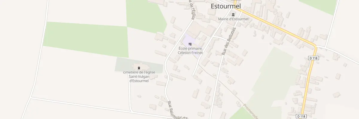 Plan du 7B Rue de l’Eglise à Estourmel