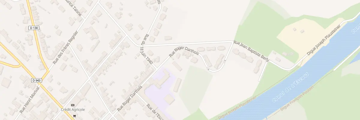 Plan du 224 Rue Roger Darthois à Bouchain