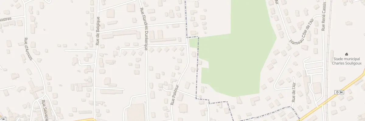 Plan du 25 Rue Pasteur à Sainte-Florine
