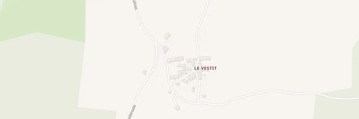 Plan du 5118 Le Vestit à Rimeize
